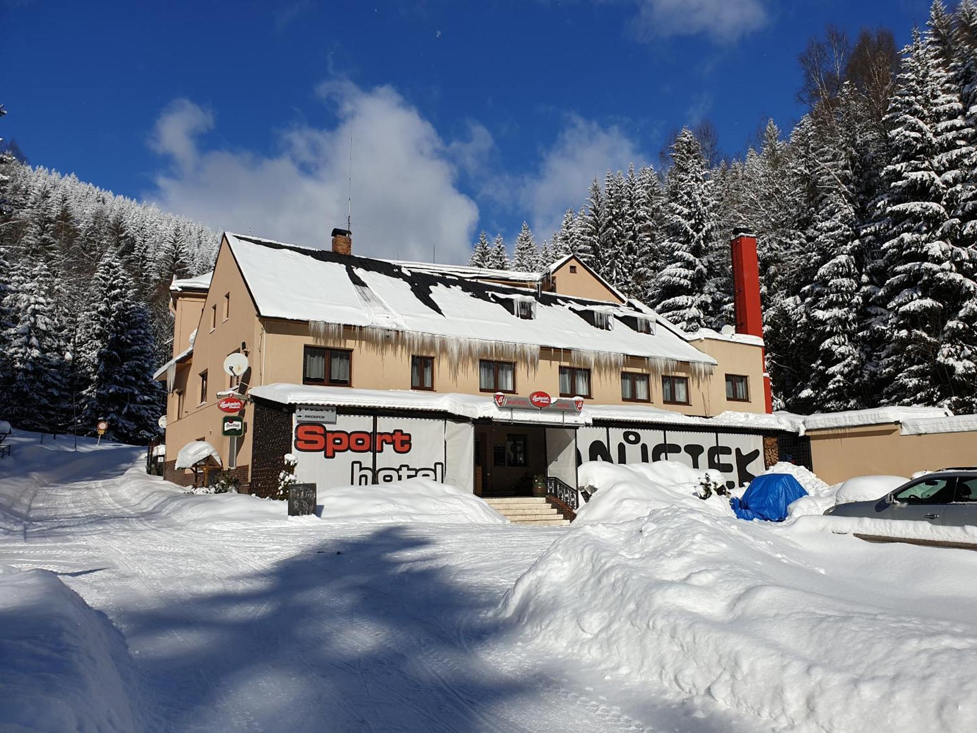 Sporthotel Mustek Jáchymov Kültér fotó