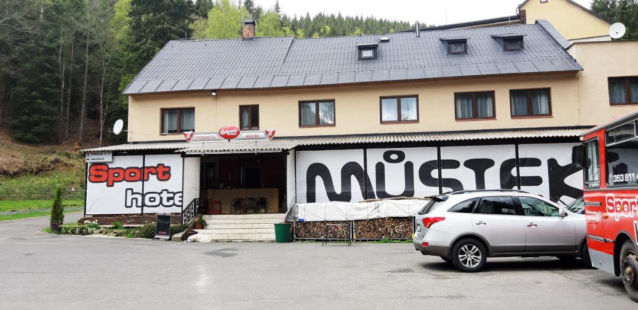 Sporthotel Mustek Jáchymov Kültér fotó